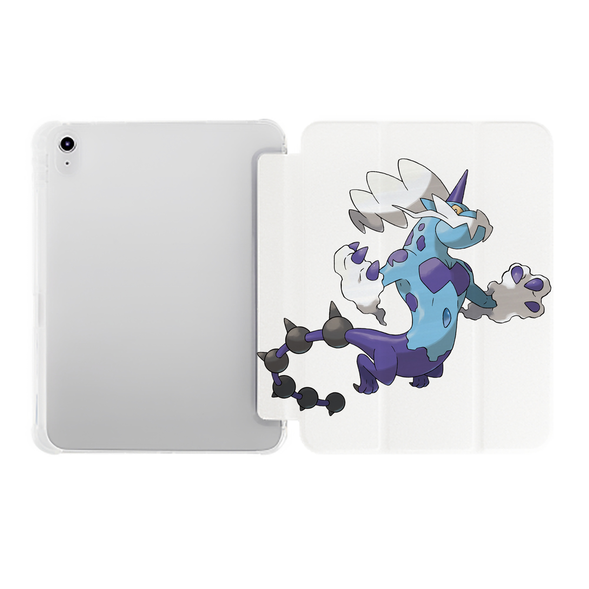 （画像用） ポケットモンスター Pokémon IPad ケース ペン収納付き 三つ折りスタンド PUレザー×シリコン 対応機種9.5/10.5/10.9インチ